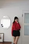 ✈俏魔女-韓國厚磅質感褲裙(附皮帶)