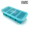 【Souper Cubes】多功能食品級矽膠保鮮盒250ML-4格