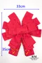 深情愛意蝴蝶結 (KF1495GR-7/Affectionate love Bow) ｜手作｜布置｜裝飾｜大蝴蝶結｜愛心｜拷克｜鐵絲邊