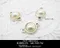 A1845/A1846 鑲珍珠雙吊掛飾(2入)  (Pearl Accessories)