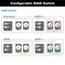 MH-2622 2.5” SATA To USB 3.0 Dual Bay RAID Storage Center ENCLOSURE