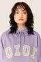 【21FW】 5252 by o!oi 經典Logo連帽Tee（紫）
