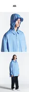 【22FW】 ADD 口袋造型襯衫外套 (藍)