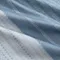300織紗長絨棉三件式枕套床包組(加大)夏日藍