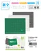 TPE環保質輕切割墊｜A4｜A3｜桌墊｜學生｜事務用品｜墊板｜綠色｜黑色