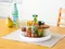 日本COGIT餐桌廚房冰箱調味料罐旋轉台360度旋轉盤919657(直徑25公分;止滑;可水洗)調味瓶收納置物迴轉盤