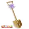 新婚小禮物/婚禮/好孕來/得子/寶寶 象徵「產子」金鏟子 (金產子) (Gold Shovel)