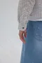 【26SS】韓國 經典格紋短版長袖襯衫(3色)