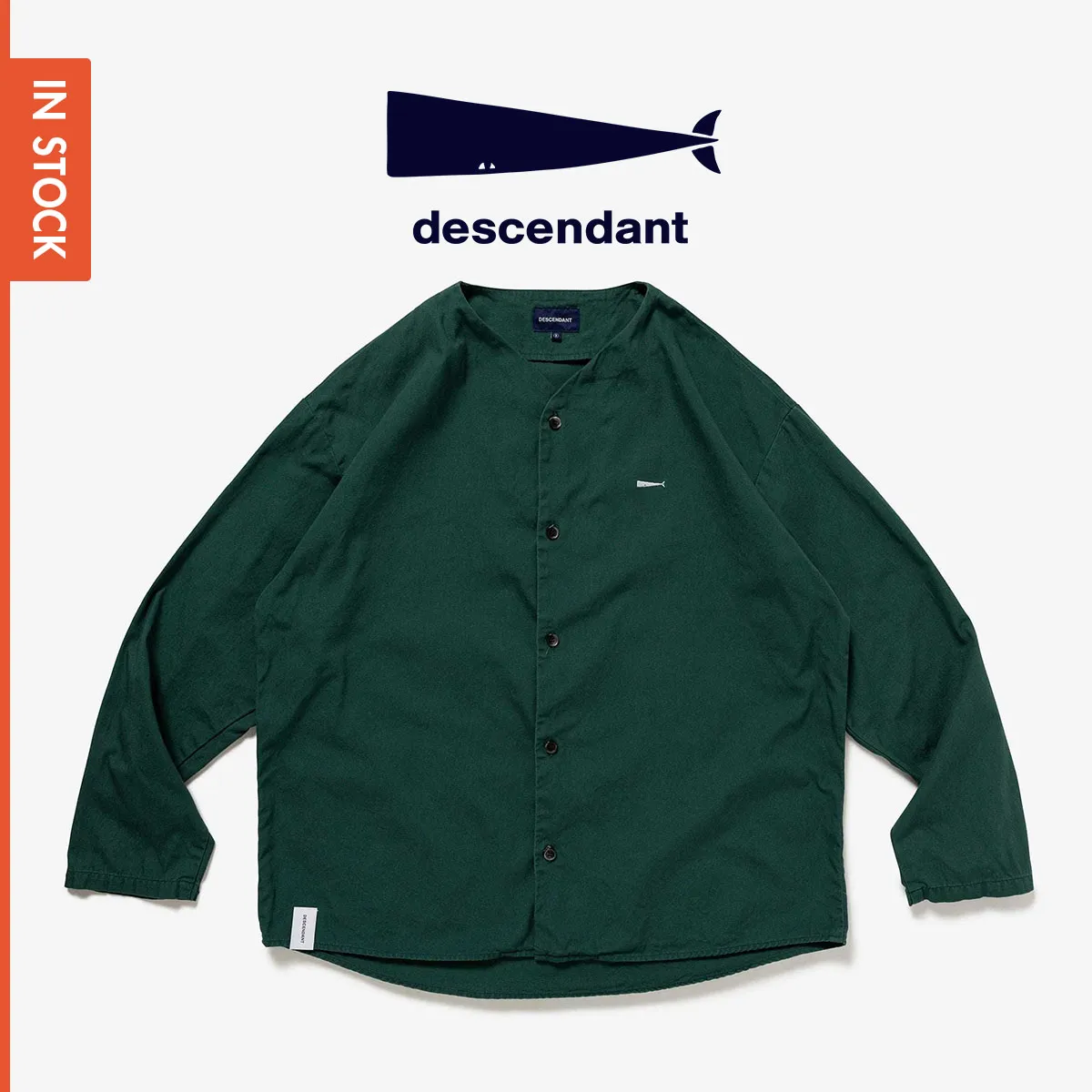 現貨】DESCENDANT｜2024SS CCN COTTON CARDIGAN