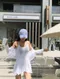 ✈Urban-韓國顯瘦小波浪傘洋+小外套 套裝(夏季薄透款)