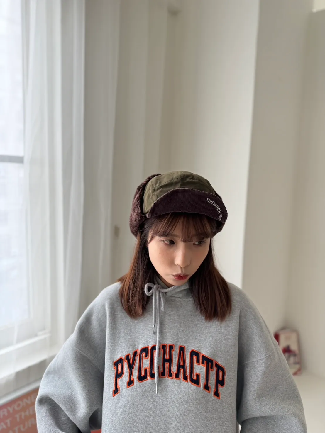 🏷️ Super Sale THE NORTH FACE WAXED COTTON EARMUFF CAP 遮耳