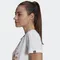 (女)【愛迪達ADIDAS】LOGO 短袖T恤-白紅金 GL0992