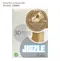 JIGZLE ® 3D-木拼圖-迷你收納木狗屋 + 紙貴賓犬