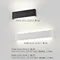 【鹿屋燈飾】DHW-2531~2534-2 超薄弧邊LED壁燈｜上下發光洗牆燈(黑/白兩色)｜超薄壁燈、洗牆燈、線性壁燈