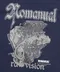 【25SS】Nomanual 美式拚色圖案短袖上衣(深藍)