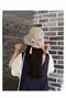 棉質反摺扭結漁夫帽(4色)