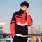 《 現貨 》NIKE AIR 黑紅撞色衝鋒衣 ＃亞版