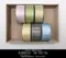 W830-38 亮蔥條紋亮感鐵絲邊緞帶38MM (W830-38 Blending Metallic Ribbon- 38MM)