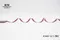 K1682 雙色銀蔥羅紋帶 -9MM (K1682 Two colors of Grosgrain with Silver Metallic ribbon-Light color series -9MM)
