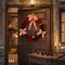 【NEW新品上市】聖誕派對系列花圈2(Christmas wreath)-16/18/24英吋/inch｜緞帶王｜獨一無二｜聖誕節｜絨布花圈｜緞帶花圈｜客製化｜聖誕裝飾｜門裝飾
