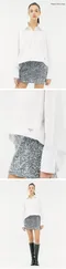【23SS】 Fallett 經典銀標Logo造型長袖襯衫 (白)