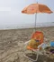 (限宅配!) 時尚兒童折疊沙灘椅（含雨傘）