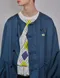 【21SS】BirthdaySuit 彩色菱格紋短袖上衣 (黃)