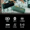 [ SANSUI 山水 ] 漫遊者低音炮戶外藍芽喇叭 │ SR-X6K酷洛黑 / SR-X6G炫綠青 附收納盒  戶外音響 無線喇叭