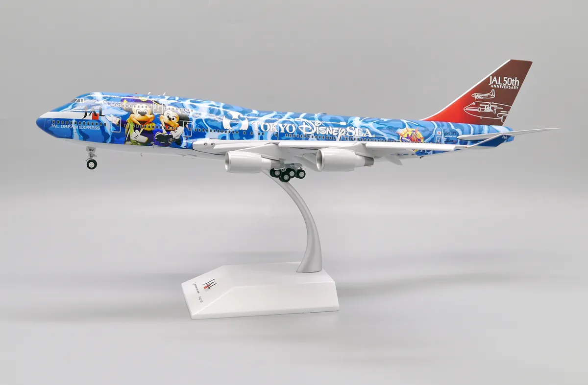 JC Wings 1/200 日本航空JAL B747-400 JA8912 <東京迪士尼海洋>