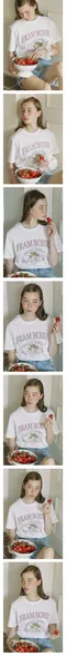 夏季折扣/ourhope－Framboise T-shirt（3color）