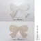 A1555 蕾絲蝴蝶結人造絲配件 2入/組  (Lace Bow Décor)