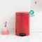 BRABANTIA PEDAL BIN 紅色 時尚腳踏式垃圾桶12L #112003