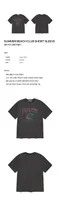 【24SS】 Fallett 加州度假LOGO短袖上衣(深灰)