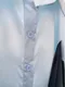 拼接綁帶設計 長版襯衫洋裝_(2色:白/藍)