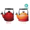 【缺貨】Le Creuset 笛音壺 2.1L 火焰橘／櫻桃紅