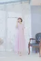 菱格提花蕾絲 法式優雅傘裙洋裝