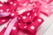 俏皮細結蝴蝶結(Playful Bow)｜粉色｜點點｜節慶｜頭飾｜裝飾｜緞帶用途｜桃紅色｜婚禮｜情人節