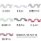 K728N-15 五彩蔥條紋雪紗帶15mm 
(K728N-15 Organza Ribbons -15mm)