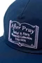 【25FW】After Pray 字框刺繡棒球帽(深藍)