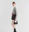 PRADA Nappa-leather mini bag with topstitching