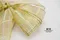 透亮金銀蝴蝶結(PF95W/Translucent Gold-Silver Butterfly Bow) ｜手作｜布置｜銀色｜緞帶用途