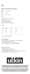 【25SS】Ulkin X Disney 方框毛邊牛仔寬褲(黑)
