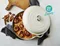 Le Creuset 壽喜燒鑄鐵鍋 圓鍋 30cm 3.2L 棉花白／薄霧灰