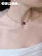 Gulloo 格調石紫晶項鍊(葡萄紫)
