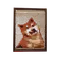 <預購商品>〈榮獲台中好禮標章〉動物系列-緞帶畫/造型時尚藝術畫/緞帶拼圖/工研院職能手作得獎/緞帶拼圖畫 (A3)