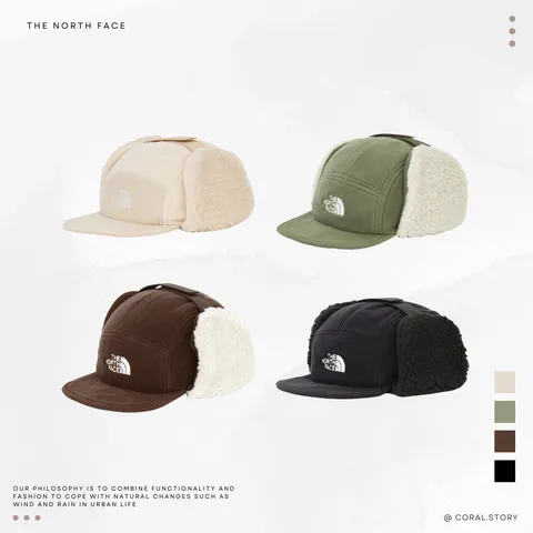 NORTH [THE FLEECE FACE] EARMUFF CAP★NE3CQ58