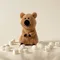 Dinotaeng - Peanut Quokka Keyring：超可愛