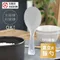 日本製MARNA可站立式TPX樹脂半透明感飯勺飯匙K-555CL(不易沾黏;三角錐型握把;耐熱140度/適洗碗機)