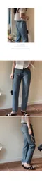 Slowand made－Base Denim中藍色小直筒牛仔褲：4 size（有加長版本）