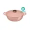【缺貨】Le Creuset 媽咪鍋 雪紡粉 22cm #21074224010460
